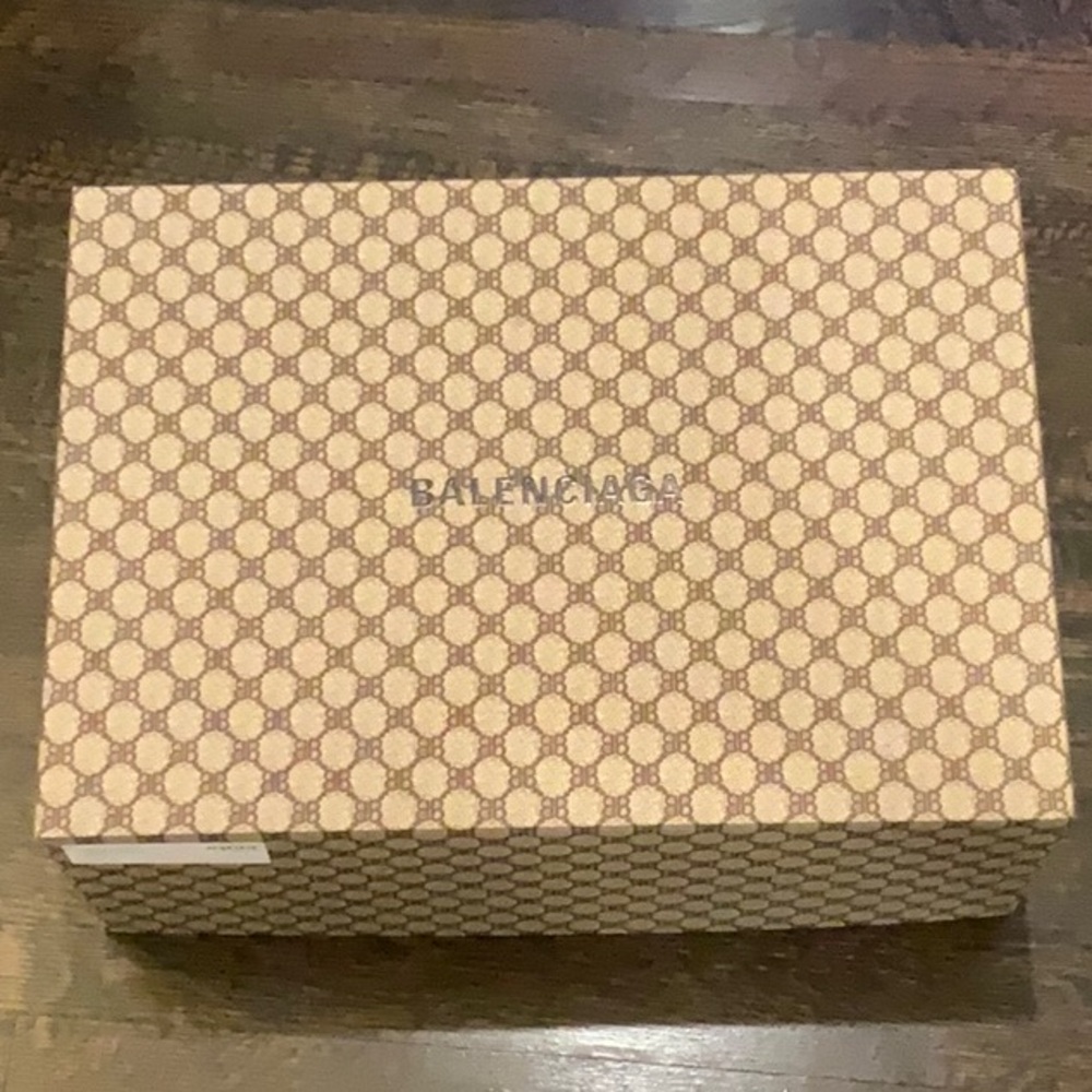 Gucci Balenciaga collaboration purse box AUTHENTIC